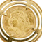 Pendentif Pendentif en or jaune avec pièce de monnaie 58 Facettes 39066