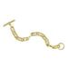 Bracelet Anchor chain gold bracelet 58 Facettes