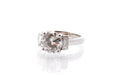 Bague 53 Bague or blanc diamant 2,57 cts 58 Facettes 25750 25696