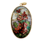 Pendentif Pendentif Art Nouveau or jaune, plaque émaillée fleurs (circa 1910) 58 Facettes A06385