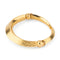 Bracelet Bracelet jonc en or jaune martelé 22 k du créateur Lalaounis 58 Facettes 1