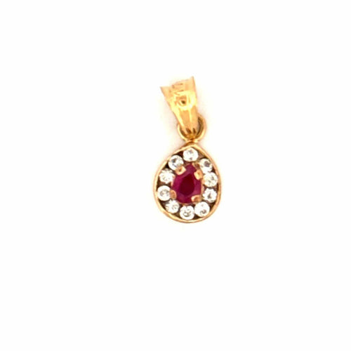 Pendentif Pendentif Or Jaune & Rubis 58 Facettes PE-GS32226-16