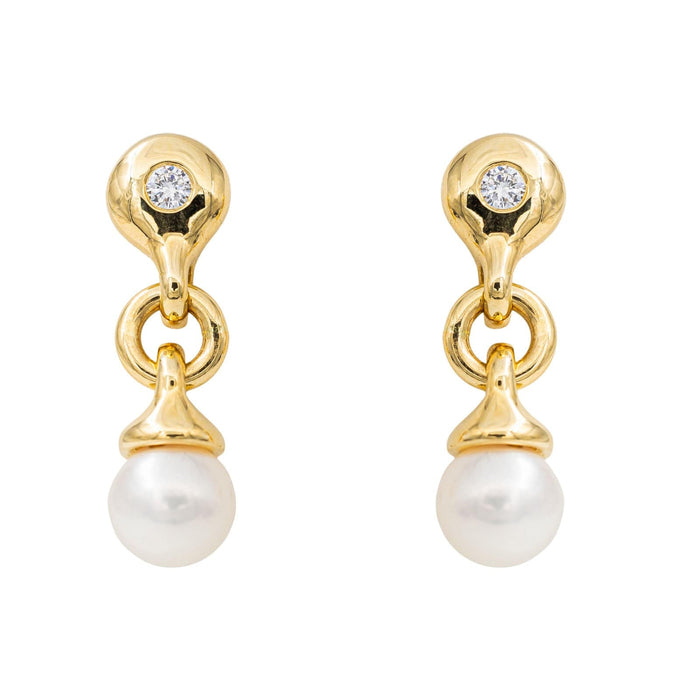 Boucles d'oreilles Boucles d'oreilles Or jaune Diamant 58 Facettes 2737236CN