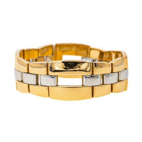 Bracelet Boucheron Bracelet  Or jaune, Or blanc, Or rose 58 Facettes 4292713CN