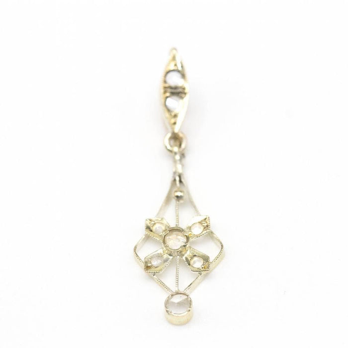 Pendentif Pendentif 1900 en or jaune et diamants 58 Facettes D362742JC