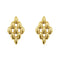 Boucles d'oreilles Boucles d'oreilles en maille Panthère en or jaune 58 Facettes 38668