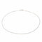Collier Collier Maille forçat Or blanc 58 Facettes 3552525CN