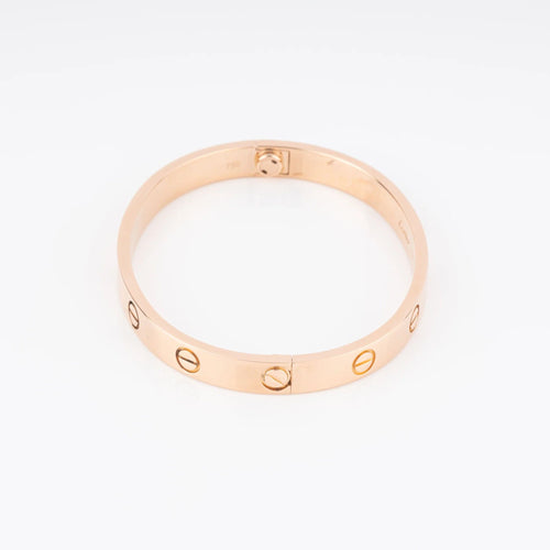 Bracelet Cartier - Bracelet Love Or Rose 58 Facettes