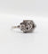 Bague 55.5 Bague Tank Art Déco or blanc, diamants et monture géométrique (circa 1920) 58 Facettes A06221
