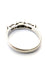 Bague 55 Bague en or blanc avec diamants 58 Facettes