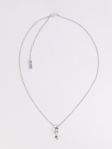 CHANEL Collier Eternal 5 or blanc diamants