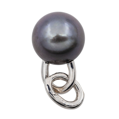 Pendentif Pendentif Perle de tahiti Or blanc Perle de tahiti 58 Facettes 3079775CN