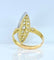 Bague 50 Bague marquise en or jaune et diamants, vers 1900 58 Facettes AB653