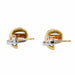 Boucles d'oreilles Guy Laroche Boucles d'oreilles Demi créoles Or blanc 58 Facettes 3121270CN