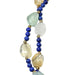 Collier Sautoir Quartz Rose, Lapis Lazuli, Malachite, Aventurine, Calcédoine et Boules Vermeil 58 Facettes S20