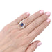 Ring 49 Mellerio “Queen of Hearts Désirée” ring in white gold, diamonds, sapphire. 58 Facettes 33647