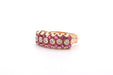 Bague Bague vintage rubis et diamants en or 18k 58 Facettes 26374