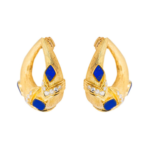 Boucles d'oreilles Boucles d'oreilles Clip Or jaune Diamant 58 Facettes 3132899RV