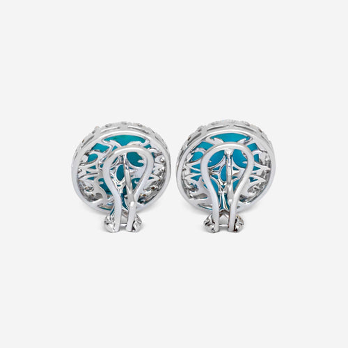 Boucles d'oreilles Boucles d'oreilles turquoise 58 Facettes 22632