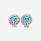 Boucles d'oreilles Boucles d'oreilles turquoise 58 Facettes 22632