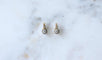 Boucles d'oreilles Dormeuses Diamants 0.60 Ct Or Rose et Platine 58 Facettes