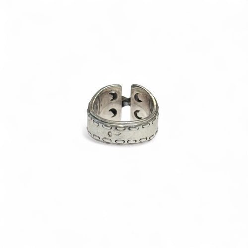 Bague 47 Hermès - Bague argent 58 Facettes REF2521-288