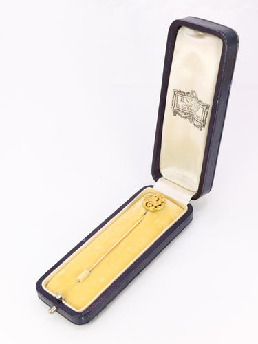 NOURY - Épingle à cravate chimère or jaune Néo Renaissance 58 Facettes 1159.6