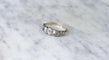 Bague Bague Jarretière Diamants Taille Rose Couronnée 58 Facettes