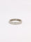 Bague Alliance or blanc diamants taille ancienne 58 Facettes J304