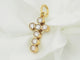 Pendentif Pendentif croix en or jaune et diamants 0.40ct 58 Facettes 24299