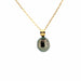 Collier Collier Or Jaune 18 k & Perle de Tahitit 58 Facettes CO-GS38356-2