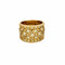 Bague 54 Bague bandeau or jaune et diamants 58 Facettes ASN03854