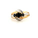 Ring 53 18k Yellow Gold & Topaz Ring 58 Facettes 42-GS35477-2