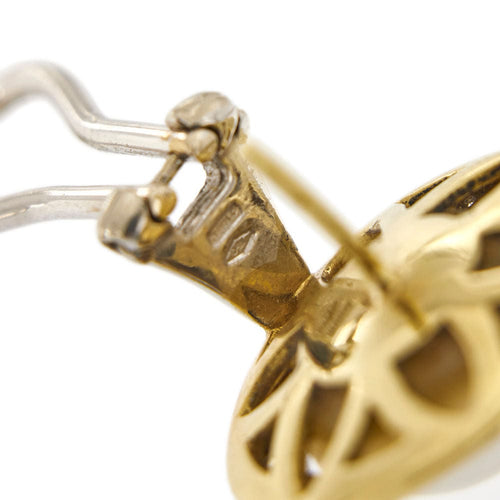 Boucles d'oreilles Boucles d'oreilles diamants et perles mabé 58 Facettes 26824