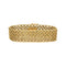 Bracelet Bracelet ruban en or jaune 58 Facettes CLA0530