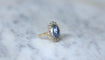 Bague Bague Marguerite Saphir Ceylan 6,32 Cts et Diamants 58 Facettes
