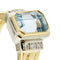 Bague 55 Bague avec aigue-marine et diamants 58 Facettes 37500