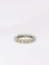Bague 50.5 Alliance américaine en or blanc et diamants 1,8 ct 58 Facettes J63