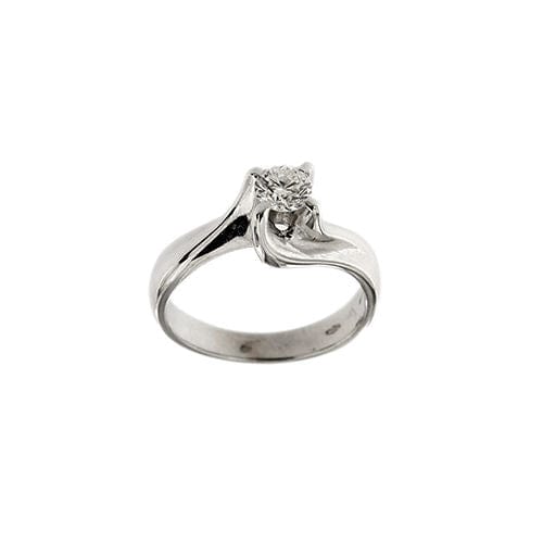 Bague 51 Bague solitaire avec diamant de 0,37 ct 58 Facettes 30220