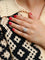 Bague 55 Bague fleur or blanc diamants 2 ct 58 Facettes J602