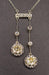 Collier Collier Négligé Or Jaune Platine Diamants 1920 58 Facettes A9063