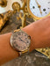 Montre CARTIER - Montre ballon bleu or jaune acier nacre rose 58 Facettes M74