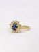 Bague 50 Bague marguerite saphir diamants 58 Facettes J400