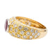 Ring 52 Ring Yellow Gold Ruby 58 Facettes 2917360CN
