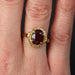 Bague 56 Bague vintage rubis or rose 58 Facettes 24-063