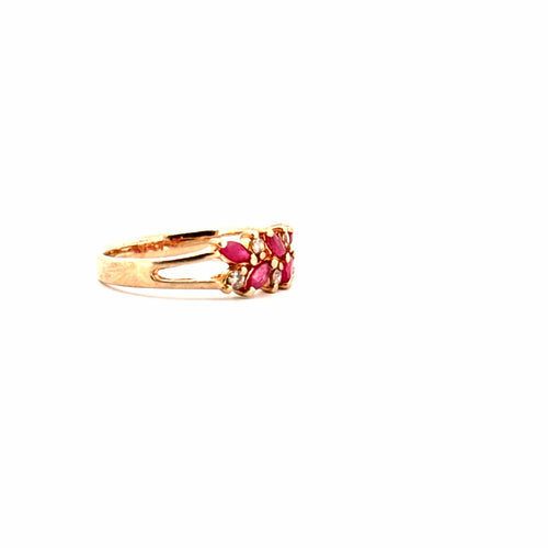 Bague 52 Bague Jarretière Or Jaune & Rubis 58 Facettes 32-GS32226-06