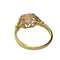 Bague 52 Bague en or avec diamants, design Art Déco 1930 58 Facettes Q353B