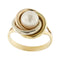 Bague 55 Bague 3 ors perle 58 Facettes 31069A