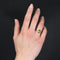 Bague 50 Bague ancienne péridot serti clos 58 Facettes 13-009