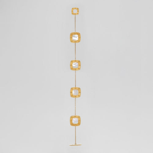 Bracelet Roberto Coin - Bracelet Or Jaune et Nacre 58 Facettes 2.19370